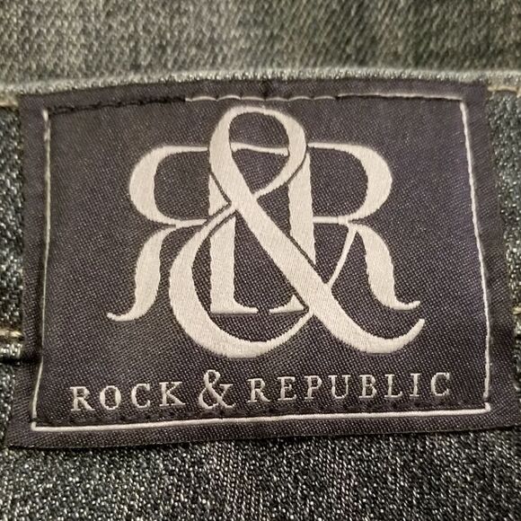 Rock & Republic Kasandra Dark Wash Jeans Size 2 - Picture 8 of 8